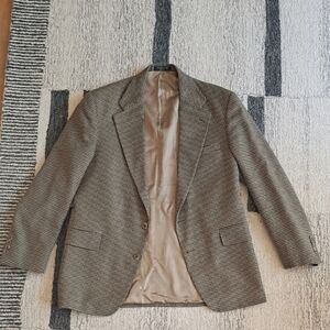 Classic Men's Houndstooth Blazer 40s